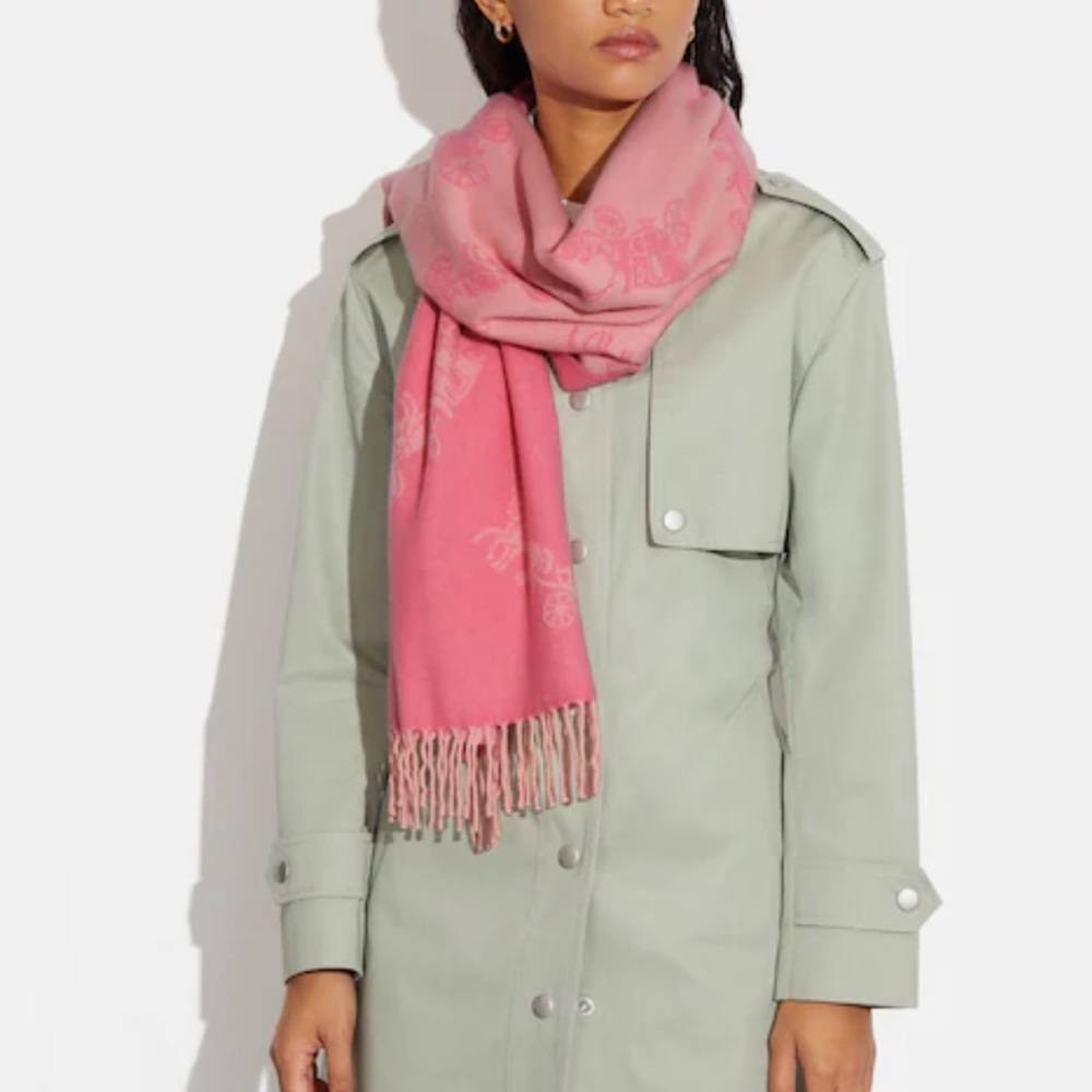 Coach Horse And Carriage Scarf